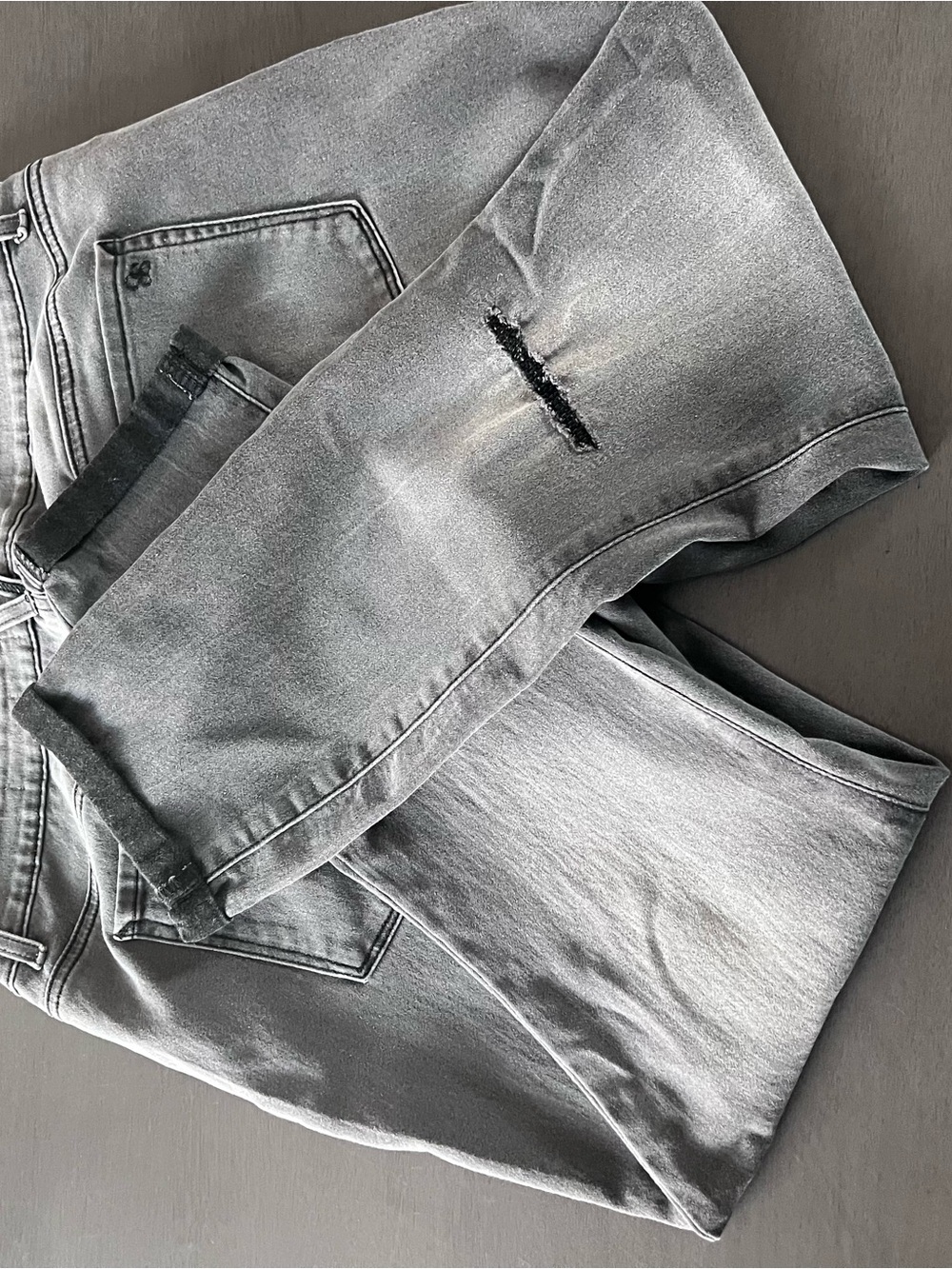 Jessica Simpson Grey Boyfriend Skinny Jeans - Picture 7 of 12